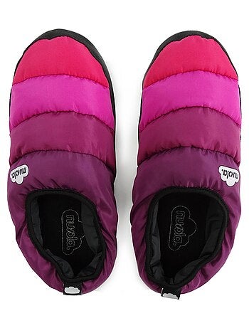 Chaussons unisexes Nuvola avec semelle en gomme