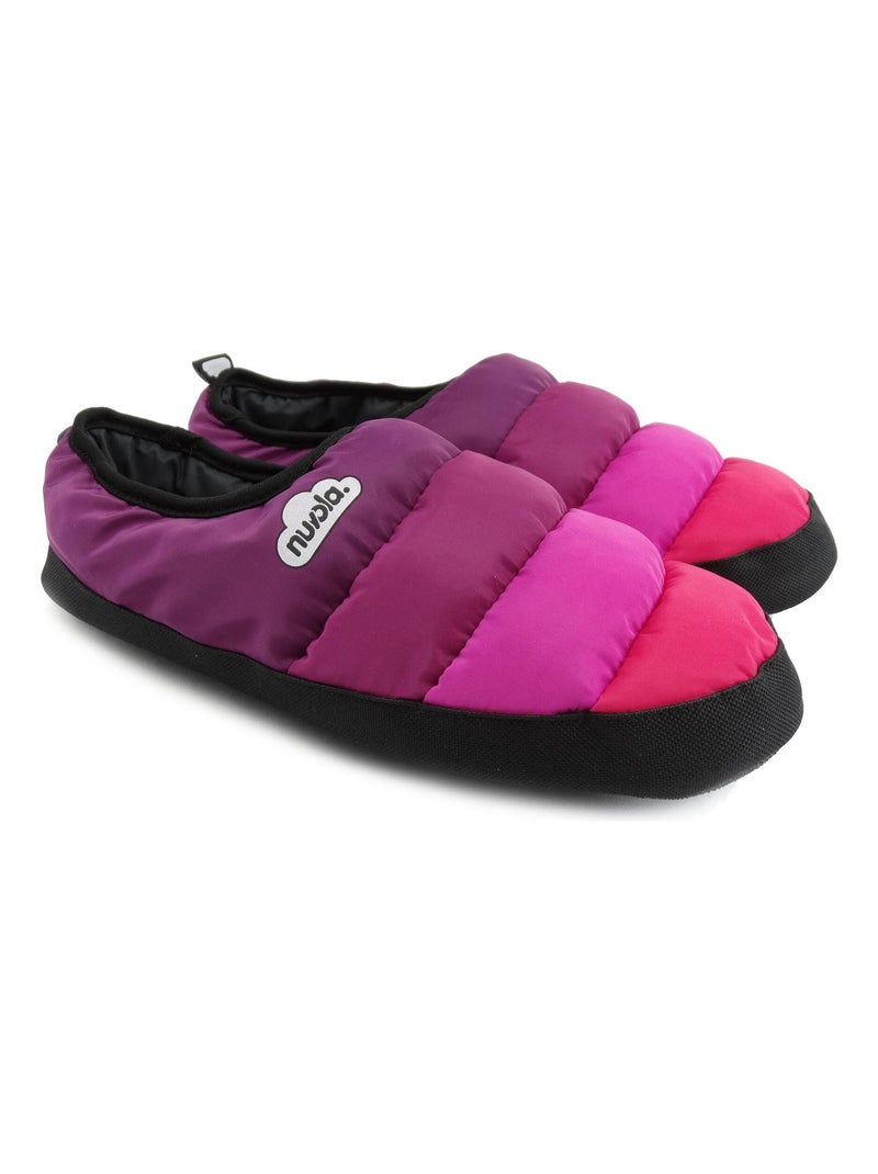 Chaussons unisexes Nuvola avec semelle en gomme Rose fushia - Kiabi
