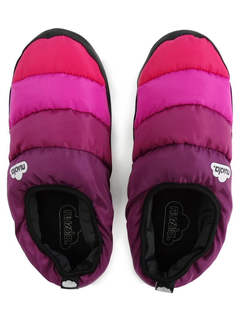 Chaussons unisexes Nuvola avec semelle en gomme Rose fushia - Kiabi