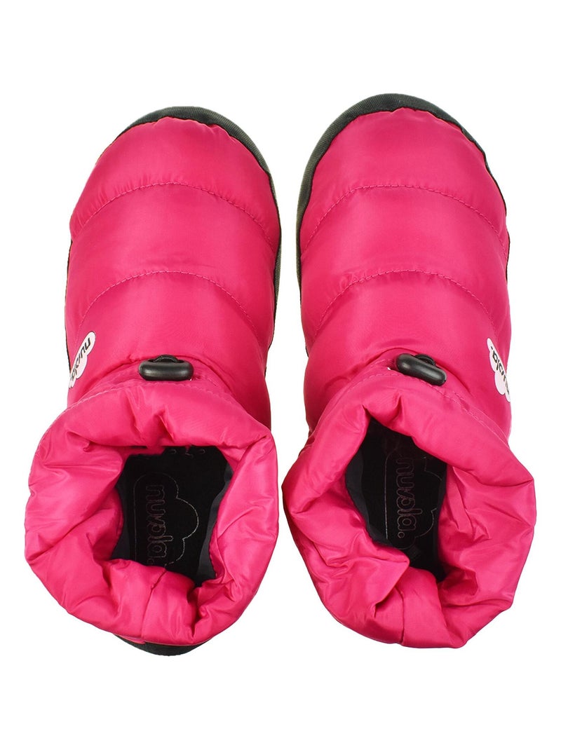 Chaussons unisexes Nuvola avec semelle en gomme Rose fushia - Kiabi