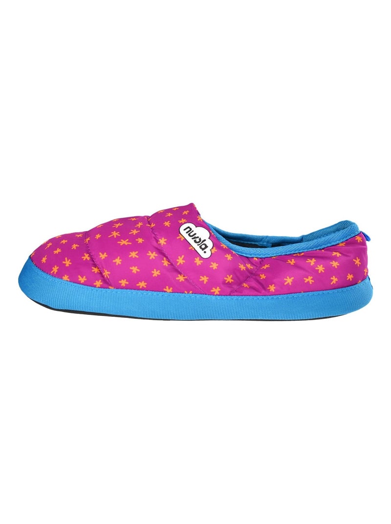 Chaussons unisexes Nuvola avec semelle en gomme Rose fushia - Kiabi