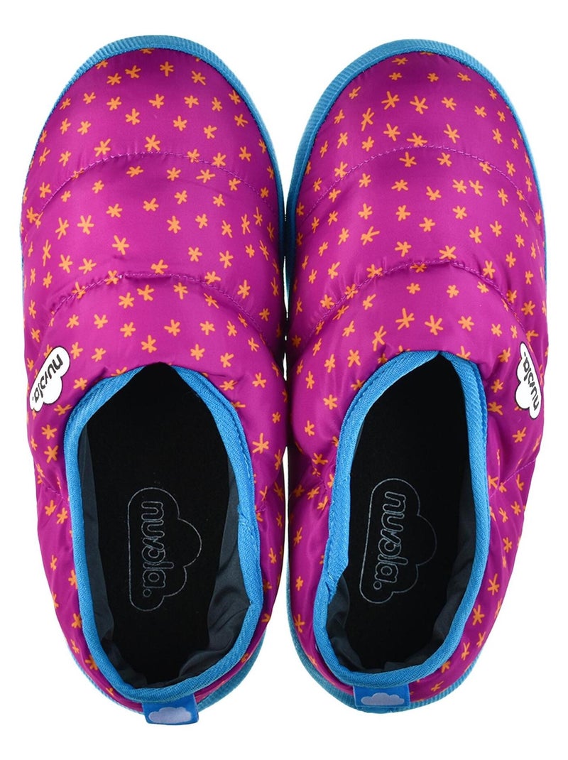 Chaussons unisexes Nuvola avec semelle en gomme Rose fushia - Kiabi
