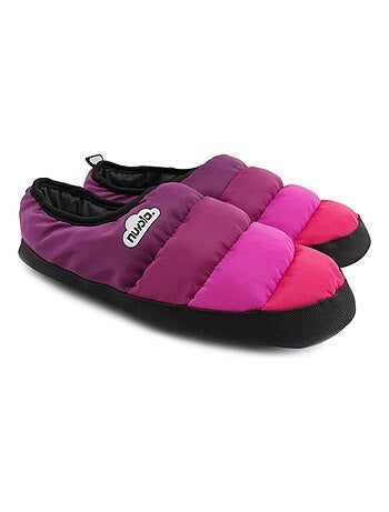 Chaussons unisexes Nuvola avec semelles en gomme