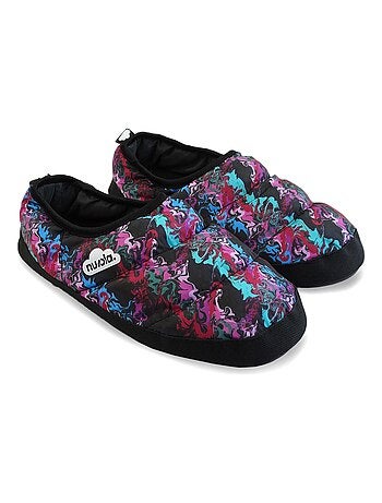 Chaussons unisexes Nuvola avec semelle en gomme