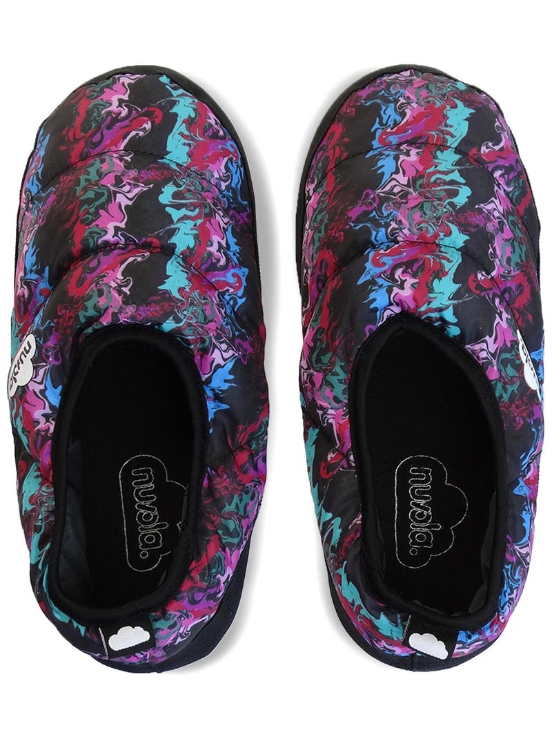 Chaussons unisexes Nuvola avec semelle en gomme Rose fushia - Kiabi