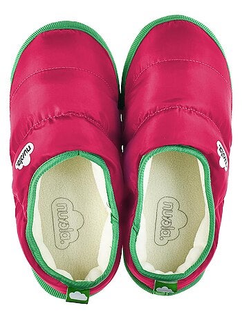 Chaussons unisexes Nuvola avec semelle en gomme