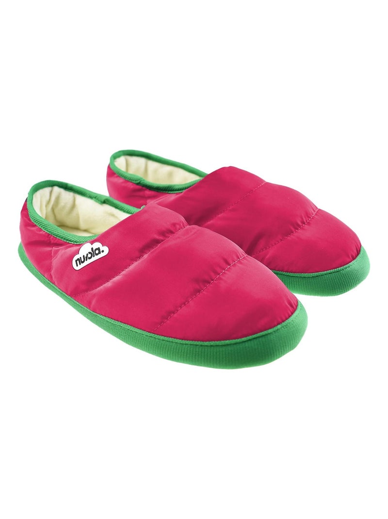 Chaussons unisexes Nuvola avec semelle en gomme Rose fushia - Kiabi