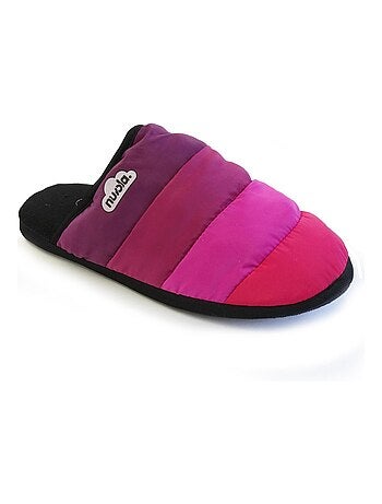 Chaussons unisexes Nuvola avec semelle en gomme