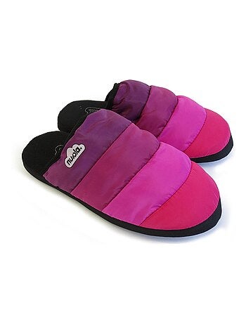 Chaussons unisexes Nuvola avec semelle en gomme