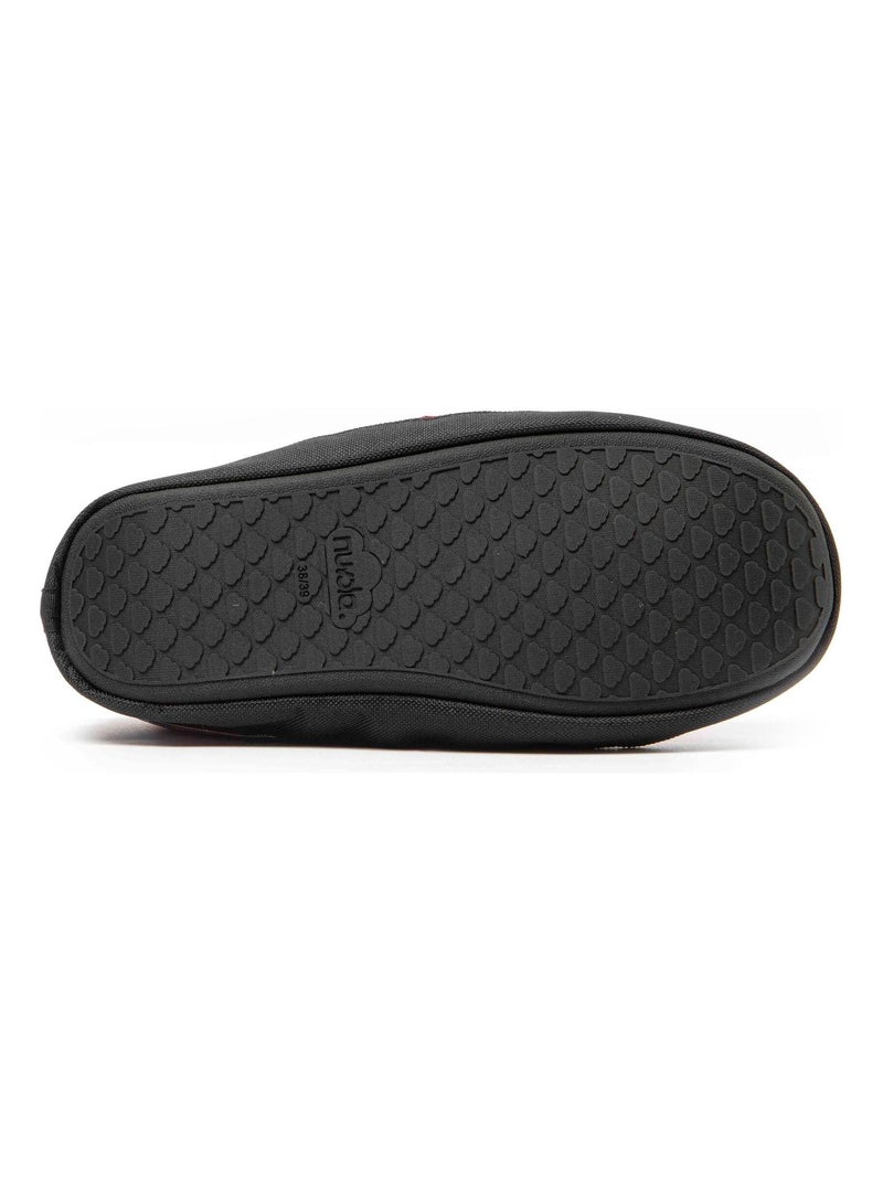 Chaussons unisexes Nuvola avec semelle en gomme Rouge - Kiabi