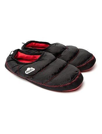 Chaussons unisexes Nuvola avec semelle en gomme
