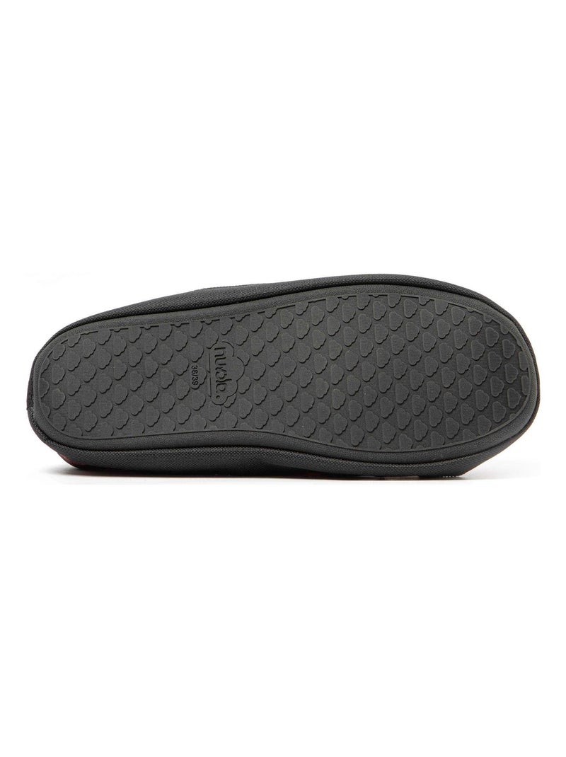 Chaussons unisexes Nuvola avec semelle en gomme Rouge - Kiabi