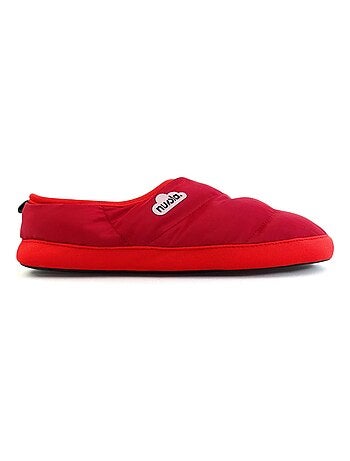 Chaussons unisexes Nuvola avec semelle en gomme