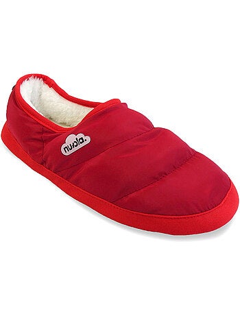 Chaussons unisexes Nuvola avec semelle en gomme