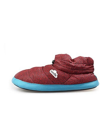 Chaussons unisexes Nuvola avec semelle en gomme