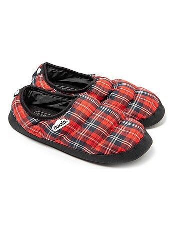 Chaussons unisexes Nuvola avec semelle en gomme