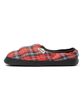 Chaussons unisexes Nuvola avec semelle en gomme