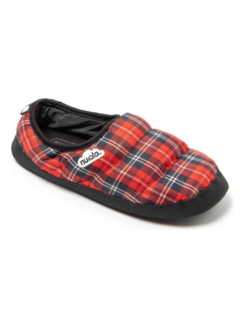 Chaussons unisexes Nuvola avec semelle en gomme Rouge - Kiabi