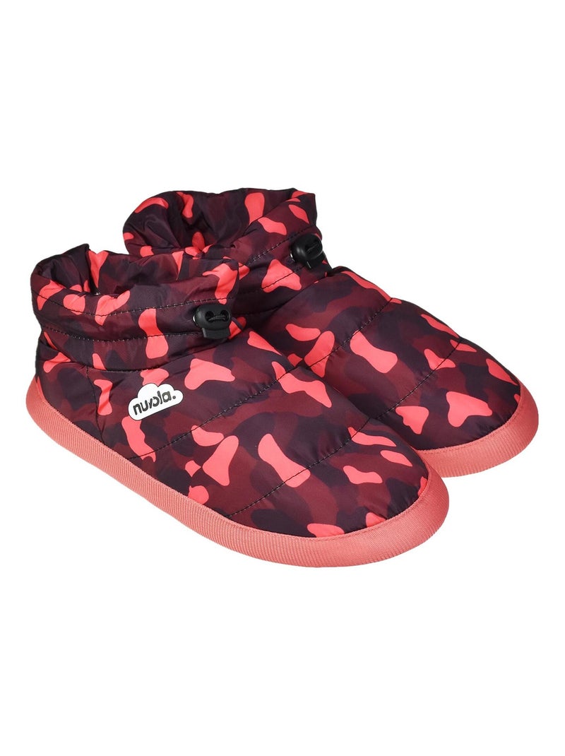 Chaussons unisexes Nuvola avec semelle en gomme Rouge - Kiabi