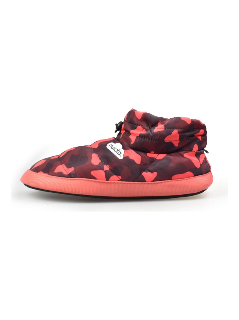 Chaussons unisexes Nuvola avec semelle en gomme Rouge - Kiabi