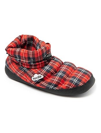 Chaussons unisexes Nuvola avec semelle en gomme