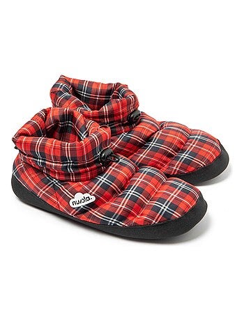Chaussons unisexes Nuvola avec semelle en gomme