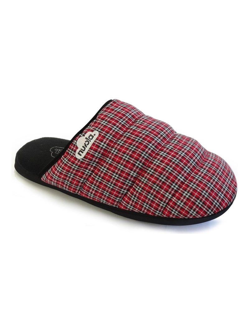 Chaussons unisexes Nuvola avec semelle en gomme Rouge - Kiabi