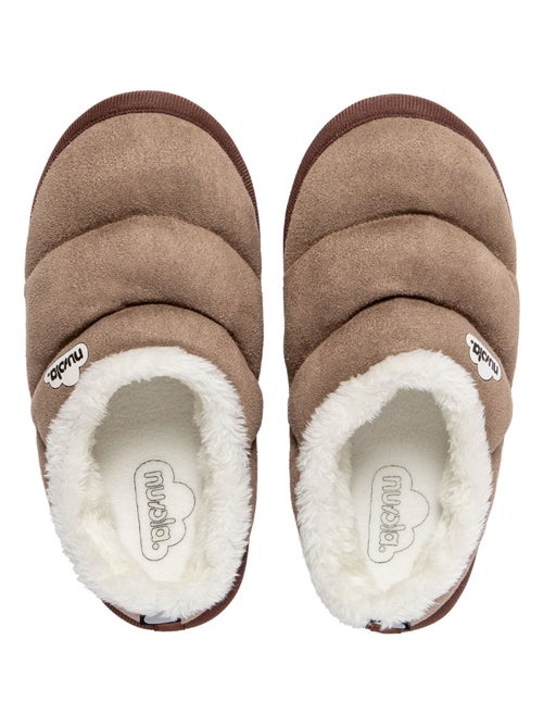 Chaussons unisexes Nuvola avec semelle en gomme - Kiabi