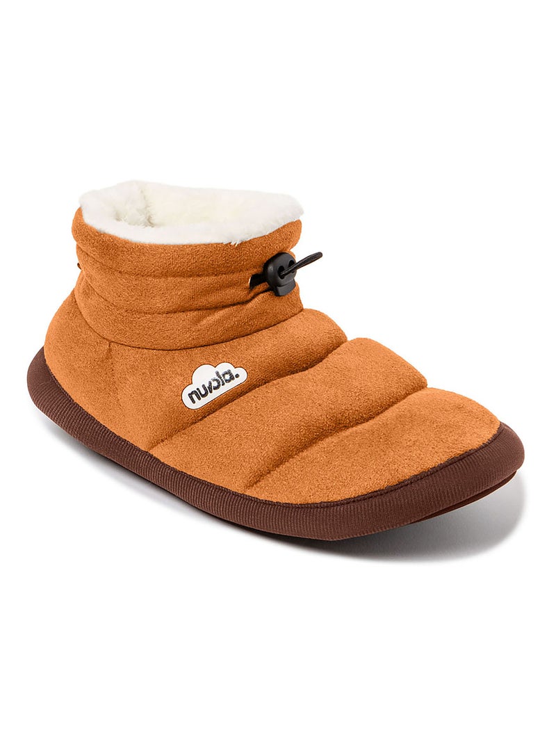 Chaussons unisexes Nuvola avec semelle en gomme Taupe - Kiabi