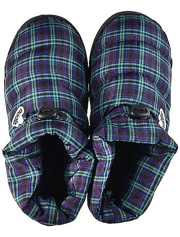 Chaussons unisexes Nuvola avec semelle en gomme