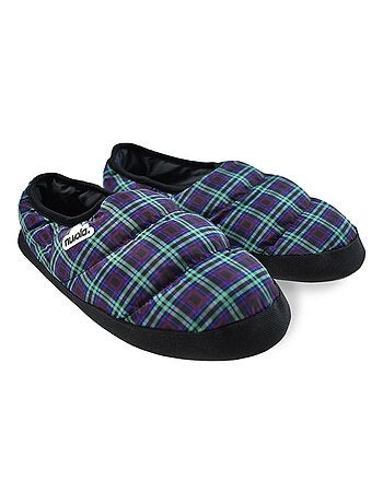 Chaussons unisexes Nuvola avec semelle en gomme