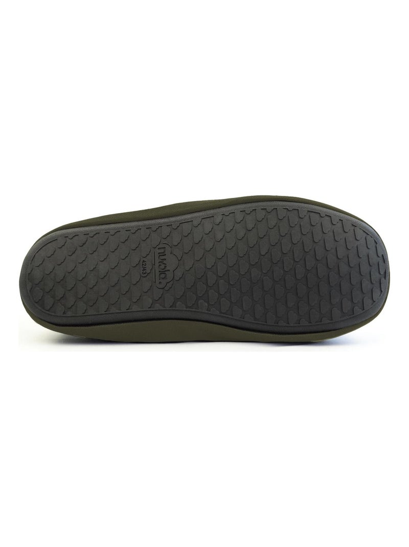 Chaussons unisexes Nuvola avec semelle en gomme Vert - Kiabi
