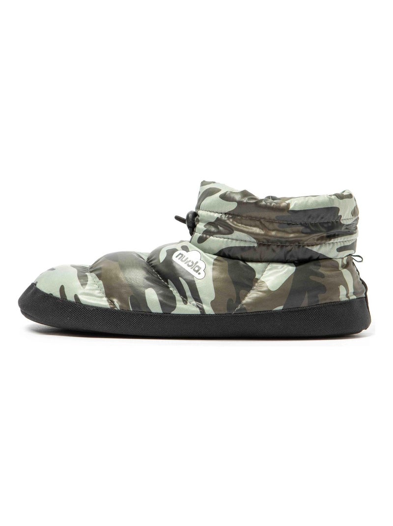 Chaussons unisexes Nuvola avec semelle en gomme Vert - Kiabi