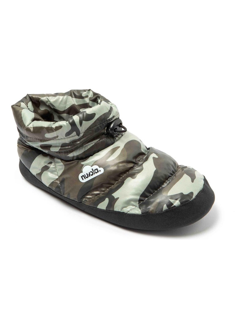 Chaussons unisexes Nuvola avec semelle en gomme Vert - Kiabi