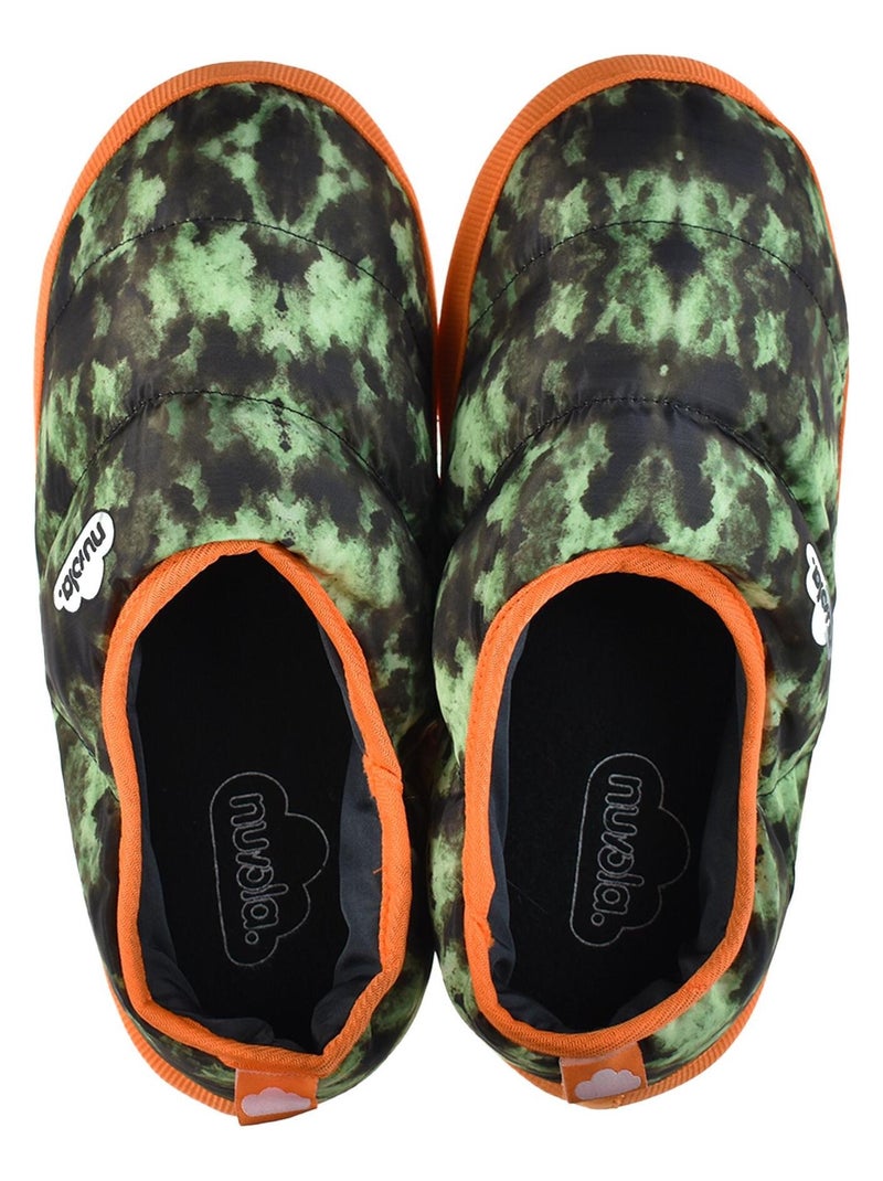 Chaussons unisexes Nuvola avec semelle en gomme Vert - Kiabi