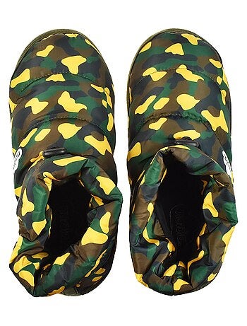 Chaussons unisexes Nuvola avec semelle en gomme