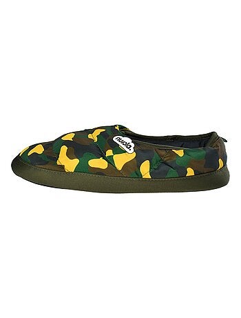 Chaussons unisexes Nuvola avec semelle en gomme