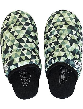 Chaussons unisexes Nuvola avec semelle en gomme