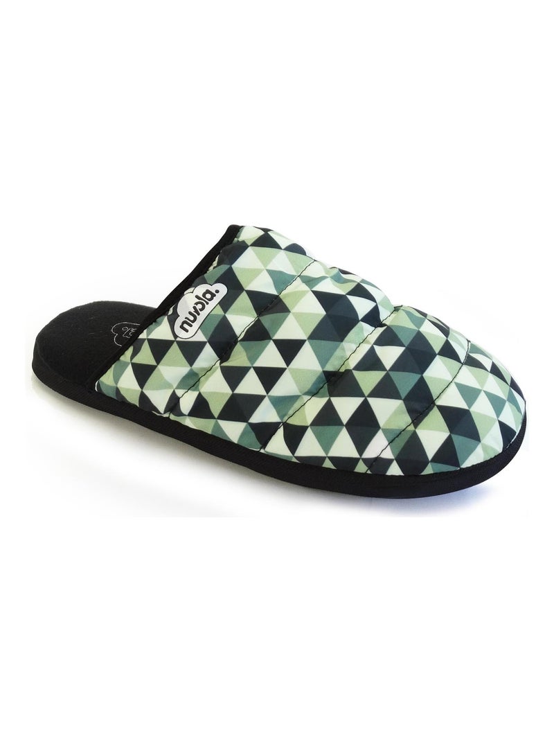 Chaussons unisexes Nuvola avec semelle en gomme Vert - Kiabi