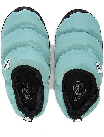 Chaussons unisexes Nuvola avec semelle en gomme