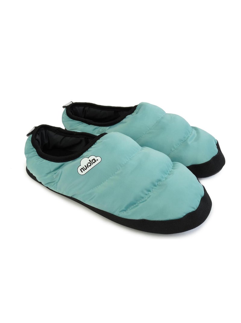 Chaussons unisexes Nuvola avec semelle en gomme Vert d'eau - Kiabi