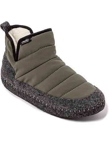 Chaussons unisexes Nuvola avec semelle en gomme
