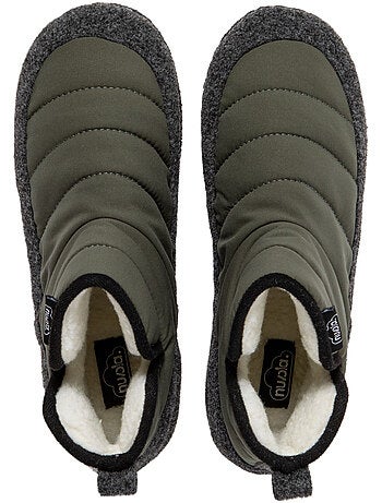 Chaussons unisexes Nuvola avec semelle en gomme