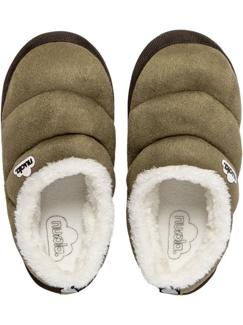 Chaussons unisexes Nuvola avec semelle en gomme - Kiabi