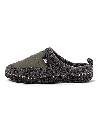 Chaussons unisexes Nuvola avec semelle en gomme