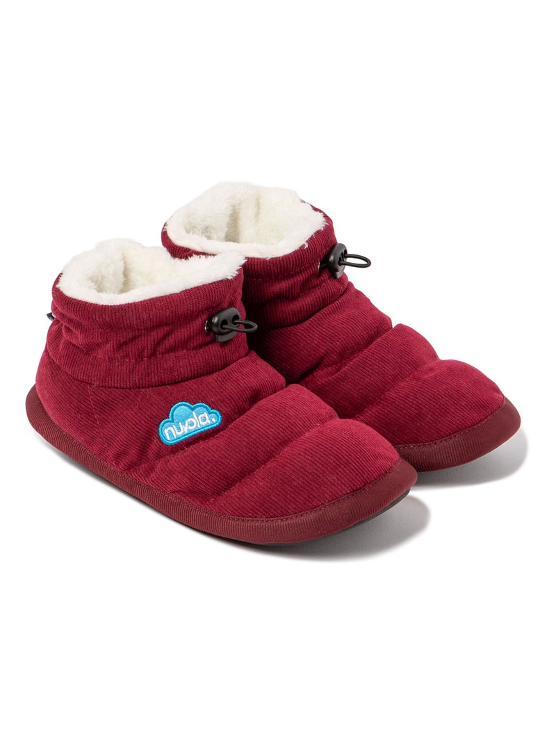 Chaussons unisexes Nuvola avec semelle en gomme Vert foncé - Kiabi