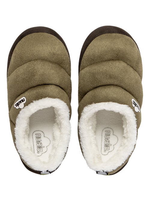Chaussons unisexes Nuvola avec semelle en gomme - Kiabi