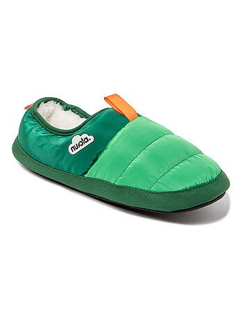 Chaussons unisexes Nuvola avec semelle en gomme