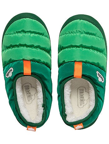 Chaussons unisexes Nuvola avec semelle en gomme