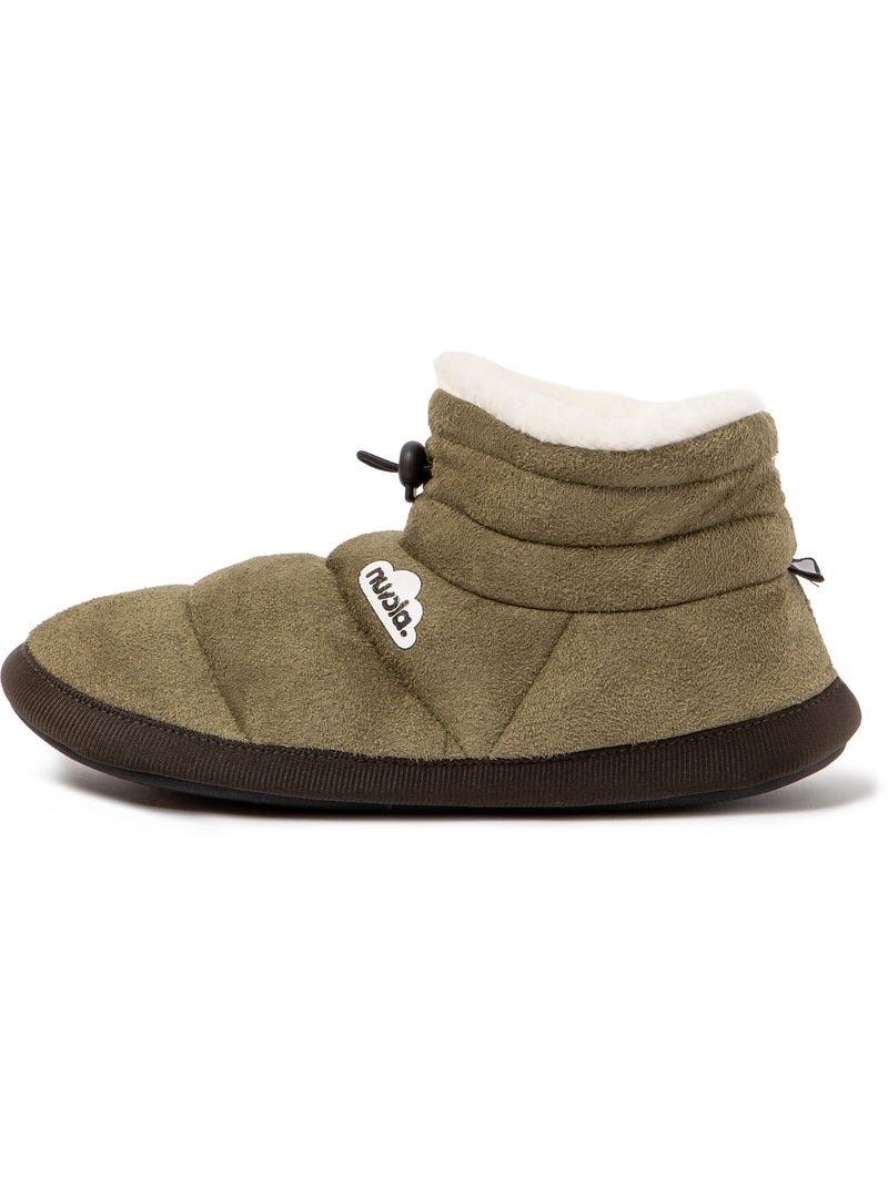 Chaussons unisexes Nuvola avec semelle en gomme Vert foncé - Kiabi